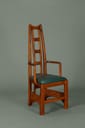 ladderback arm chair