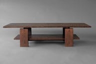 Cold River Furniture Gallery Collection, Brutalist table